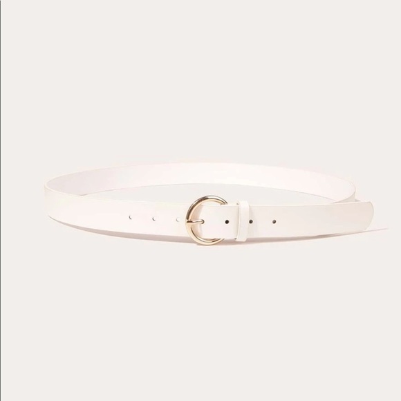 Vegan leather gold belt brown camel black - Picture 7 of 7